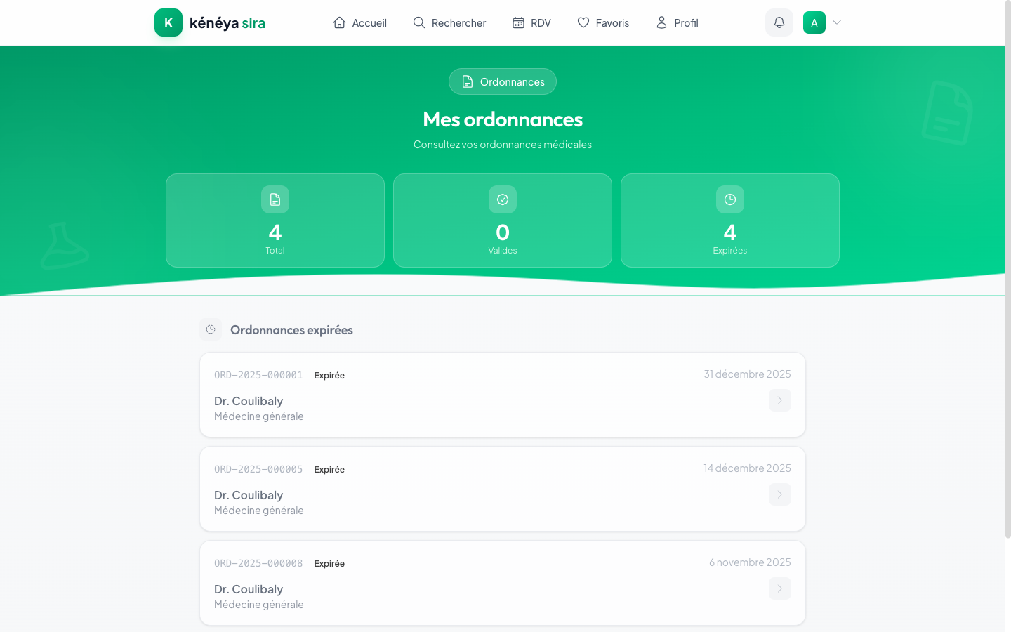 Ordonnances